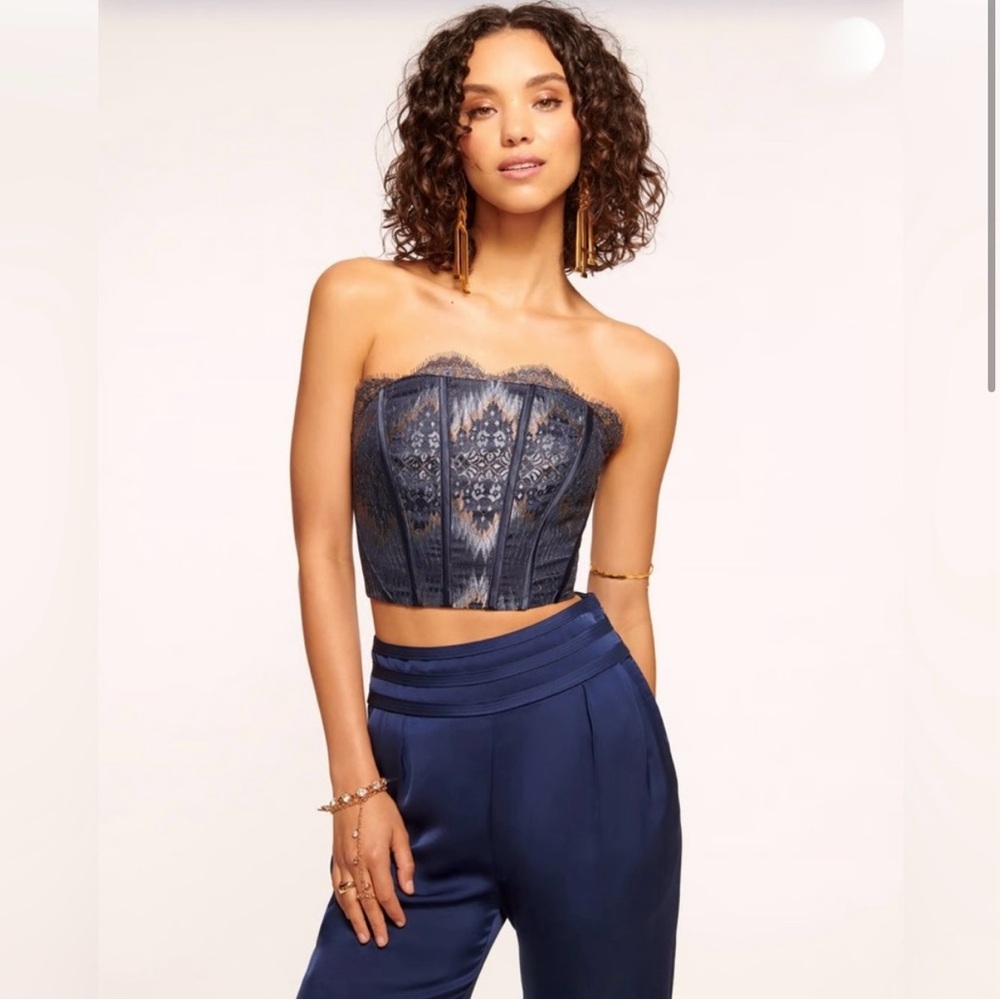 Ramy Brook Mia Strapless Corset Top